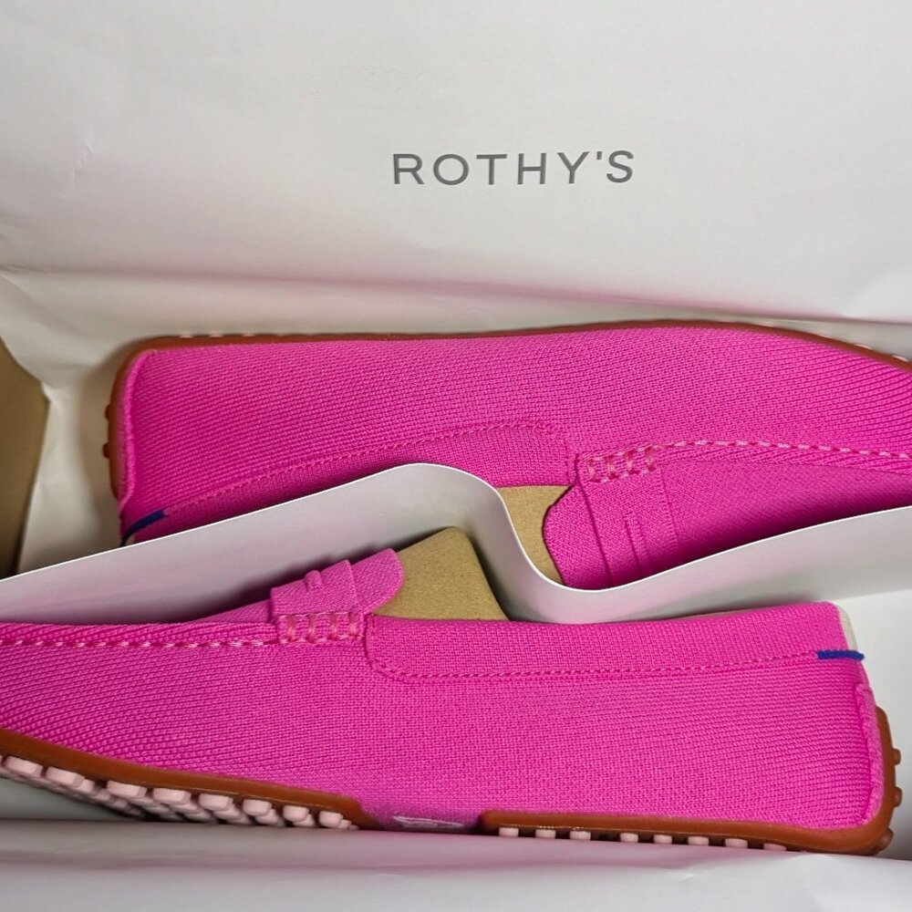 NWT Women's Rothy's Drivers Size 13 Dragon Fruit